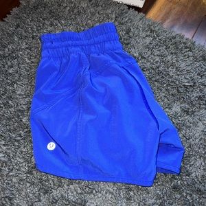 Track That High Rise 3” Short in Moroccan Blue - DISCONTINUED COLOR. NWOT cond.
